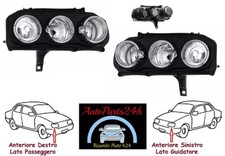 Set 2 Faro Fanale Proiettore Anteriore Per Alfa Romeo 159 Brera Destro Sinistro