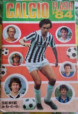 Album figurine calciatori.            Calcio Flash 84