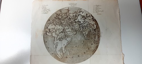 Mappamondo fra mauro stampa - di,