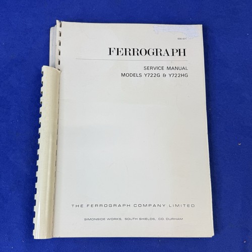 Raro manuale servizio - manuale, di