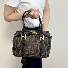 Borsa a tracolla FENDI Zucca