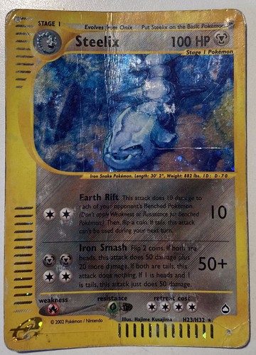 Pokémon steelix aquapolis - pokémon,