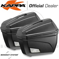 KAPPA K22 COPPIA VALIGIE RIGIDE LATERALI MONOKEY K22N 22LT = GIVI E22 PER MOTO