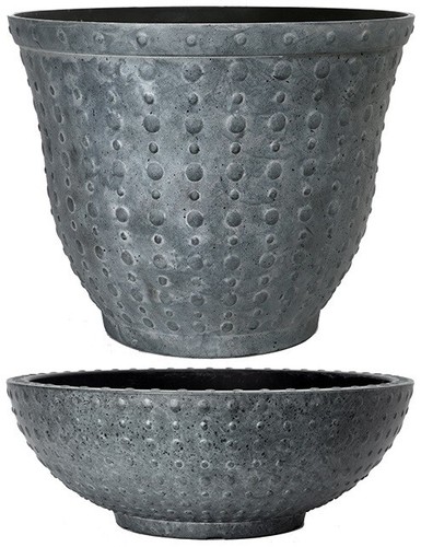 Fioriera ciotola plastica