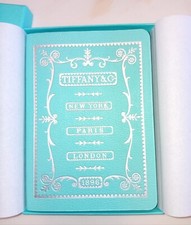 Tiffany & Co Notebook Blue