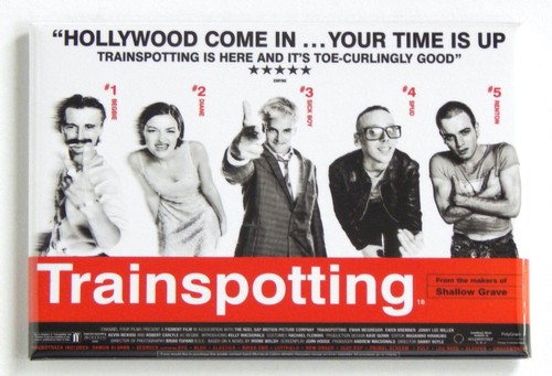Trainspotting fridge magnet - fridge,
