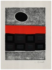 LUIGI SPACAL  Omaggio ai martiri della risiera di Trieste  firmata Bolaffi Arte