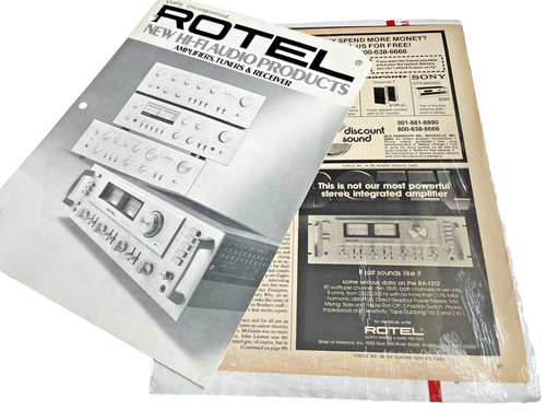 Rotel originale 1412 - 1412, amp