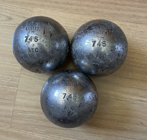 Triplette boules pétanque - boules, de