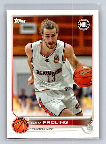 Sam froling 2022 topps nbl - froling, 2022-23
