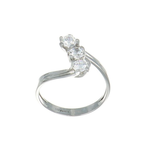 Anello oro bianco - anello,