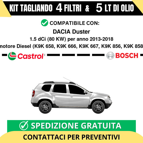 Tagliando filtri bosch 5 - bosch, e