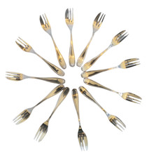 Forchette argento servizio