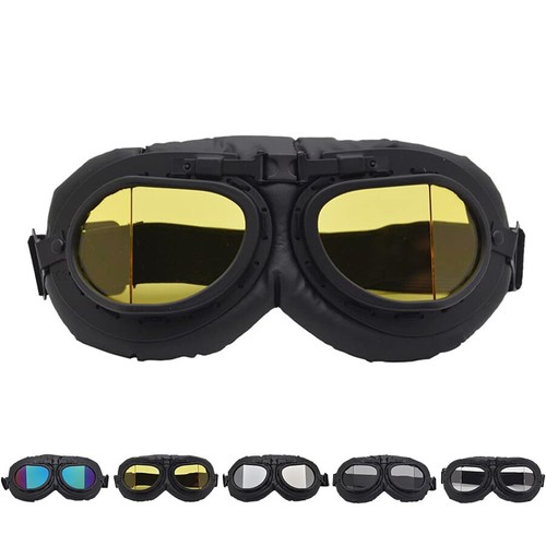 Occhiali casco moto vintage - casco,
