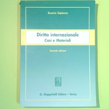 DIRITTO INTERNAZIONALE CORSI E MATERIALI SAPIENZA GIAPPICHELLI 2002