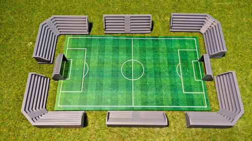 Scale edificio stadio - 3d-scale,