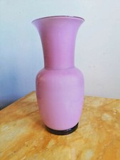 Vaso Venini Opalino in vetro