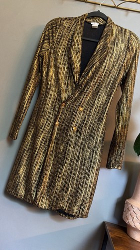 Vintage black gold metallic - vintage,