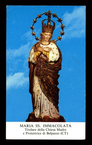 Santino holy card - -,