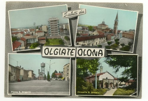 Olgiate olona vedute 1964 - olgiate,
