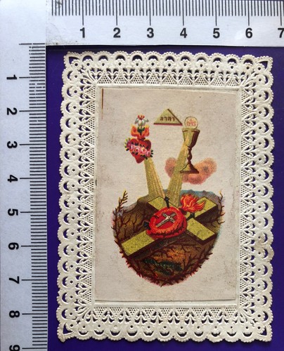 Quadro pizzo ricordo cuore