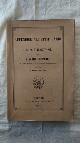 Appendice all epistolario - all',