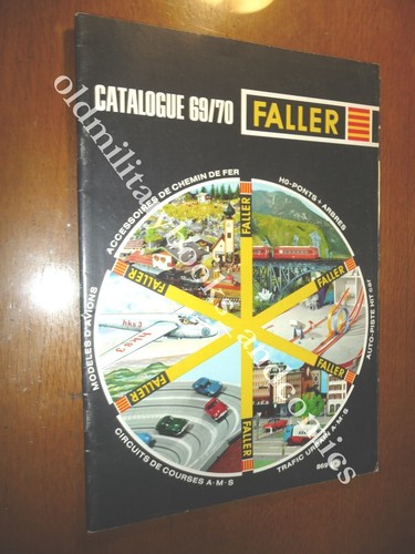 Faller catalogo 1969 treni - catalogo, 1969/70