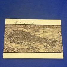 PIANTA  PROSPETTICA DI VENEZIA JACOPO DE BARBARI - Cartolina a Colori