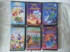 Walt Disney Film Originali Lotto 15 Vhs Videocassette