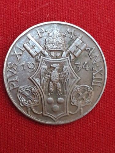 Centesimi 1934 pio xi - centesimi,