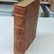 (Benedetto Varchi) Opere volume secondo 1859 Trieste editore libro antico