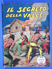 COLLANA RAGNO D' ORO n. 8 Il segreto della Valle AUDACE 1951 ORIGINALE !! Galep