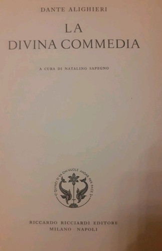 Divina commedia dante - la,