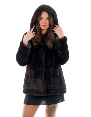 Pelliccia visone mogano - , 50