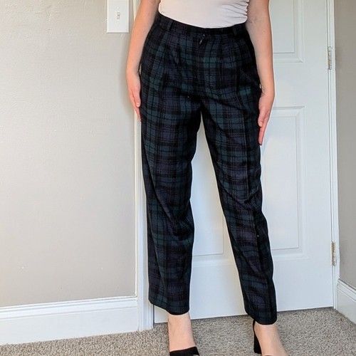 Pantalone quadri vintage da - pantalone,