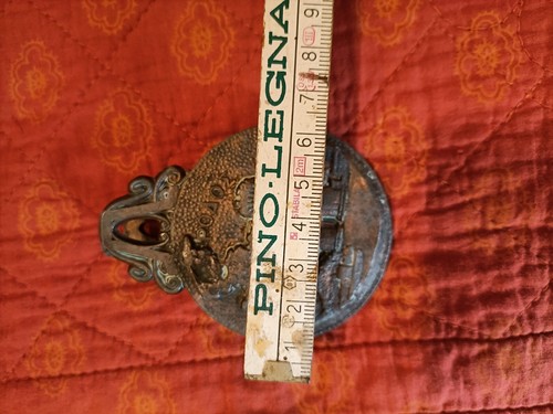 Fermacarte bronzo colosso - fermacarte,