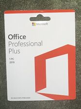 Microsoft Office Pro Plus 2019 programma a vita 1 PC originale vendita al dettaglio a vita