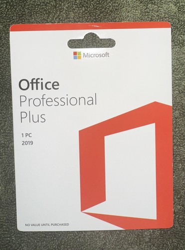 Microsoft office pro plus 2019 - microsoft,