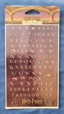 Adesivi lettere alfabeto Harry
