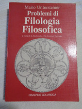 PROBLEMI DI FILOLOGIA