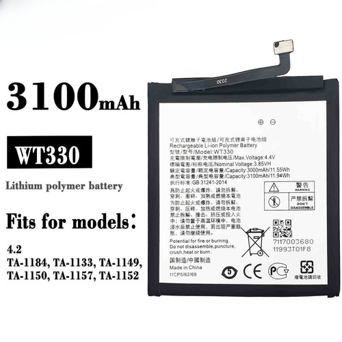 Batteria ricambio wt330 per - ricambio,