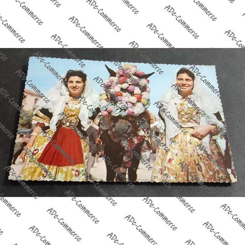 Cartolina costumi sardi - cartolina,