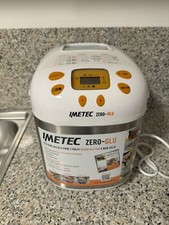 Imetec La Forneria + Zeroglu 920W Macchina del Pane - Bianca/Ocra