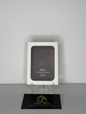 Wallet/Portafoglio MagSafe in Tessuto per iPhone Serie 12-13-14-15-16 - Nero