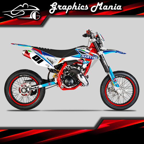 Kit grafiche pvc beta rr50 - pvc,