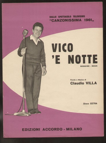 Spartito sheet music claudio - spartito,