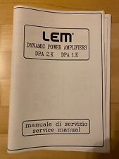 LEM DPA 1.K / DPA 2.K