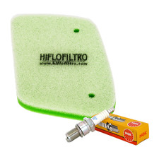 Filtro/aria Aprilia Leonardo ST 150 1996/2005 HFA6111DS candela NGK CR8E
