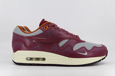 Nike Air Max 1 x Patta Metallic Silver Rush Maroon DO9549-001