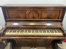 Pianoforte Verticale  A. H. FRANCKE - Hof pianoforte FABRIK LEIPZIG in Radica